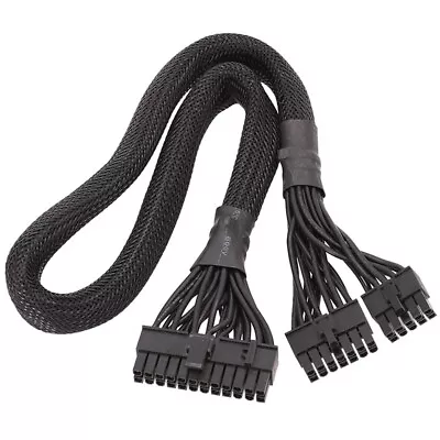 14+10Pin To 24 Pin ATX  Supply Cable 20+4 Pin PC PSU Motherboard Cable For I1 • £13.98