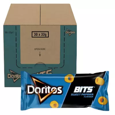 Doritos Crisps | 30X Doritos Bits Sweet Paprika Blue | Doritos Chips | • $59.92