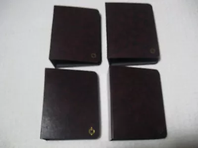 Vintage Franklin Covey Burgundy 2  Storage Case 2-Ring Binder #19078 Lot Of 4 • $24.99