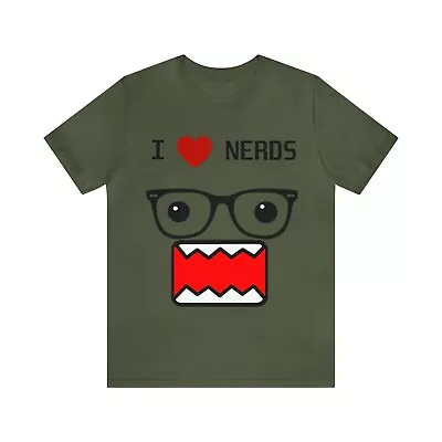 Unisex TshirtI LOVE NERDS TshirtDomo KunDomo Kun Tshirt • $19.65