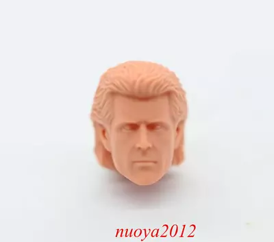 1/12 Mel Gibson Head Sculpt Carved Fit 6inch Male Action Figure Body Soldier Toy • $21.86