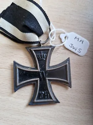 £36 • Buy Orig WW1 German Iron Cross 2nd Class Maker Marked JWS