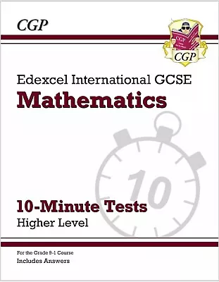 Grade 9-1 Edexcel International GCSE Maths 10-Minute Tests - Higher (includes... • £2