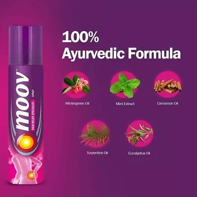 £12.99 • Buy 2 X Moov Fast Pain Relief Spray For Muscle & Joint Pain 50 GM Free Shipping UK