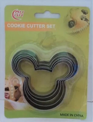 Disney Mickey Mouse Cookie Cutter Set * NEW * Unopened 5 Sizes - FLASH SALE • $14.44