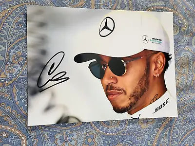 Signed Autographed Lewis Hamilton • £35.09