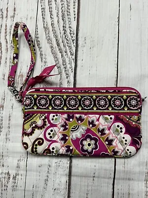 Retired Vera Bradley Very Berry Wristlet Zip Closure Credit Card • $14.99