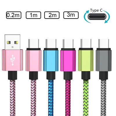 $8.78 • Buy Fast Charging Data Lead USB C Type C Charger Cable Cord For Samsung S22 S21 S20