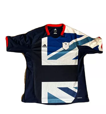 £5 • Buy Team GB Football Shirt XL Adidas Great Britain Olympics 2012