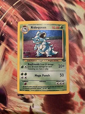$14.99 • Buy Pokémon TCG Nidoqueen Jungle 7/64 Holo Unlimited Holo Rare