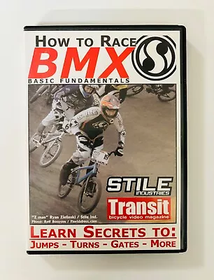 How To Race BMX Basic Fundamentals DVD Stile Industries Instructional Video • $5.87