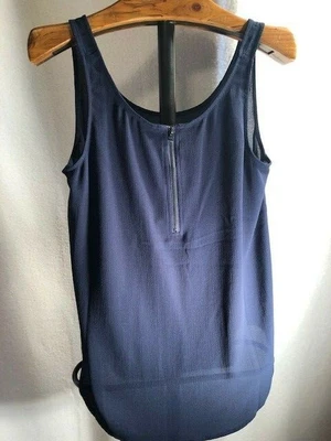 $5.25 • Buy Women's DIP Tank Top Navy Blue Sleeveless NEW Size Medium