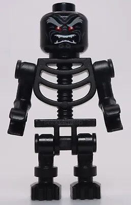 Lego Ninjago Black Skeleton Minifig With Red Eyes • $4.22