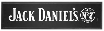 Jack Daniels OLD No.7 Rubber Backed Bar Runner Mat 89cm X 25cm  • $39.95