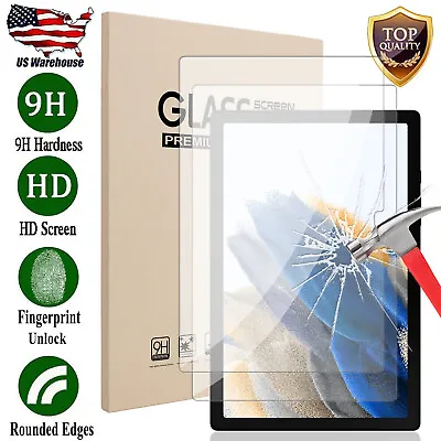 For Samsung Galaxy Tab A8 10.5 Inch 2022 Tablet Tempered Glass Screen Protector • $12.95