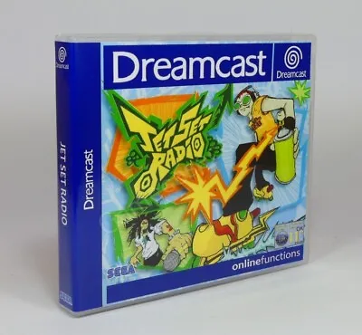 Storage CASE For Use With SEGA Dreamcast Game - Jet Set Radio • $11