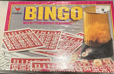 New. Vintage. BINGO Game With The Bingo Machine Unopened • $30