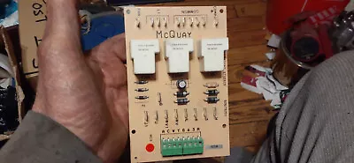 McQuay Compressor Fail Control Relay Board 60679201 7021-9027-02. HVAC Vent. • $149