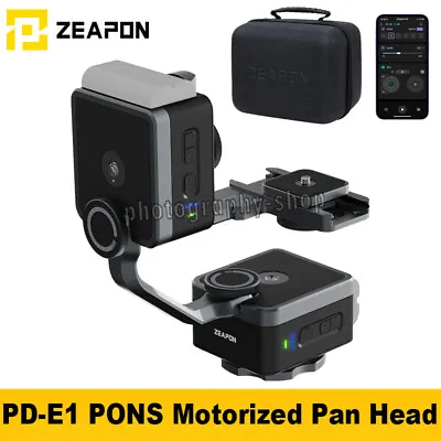 ZEAPON PD-E1 PT Motorized Pan Head Tilt Head 50kg Horizontal Load Fr Camera DSLR • $425