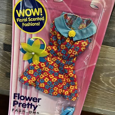 Barbie Dress 1996 Vintage Flower Pretty Fashion  #68580-91 New Barbie Clothes • $44.95