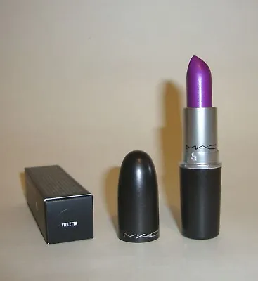 Mac Lipstick Amplified Creme VIOLETTA Purple Nib • $14.99