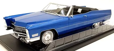 KK Scale 1/18 Scale Diecast KKDC180318 - Cadillac DeVille 1967 Open Top- Blue • £94.99