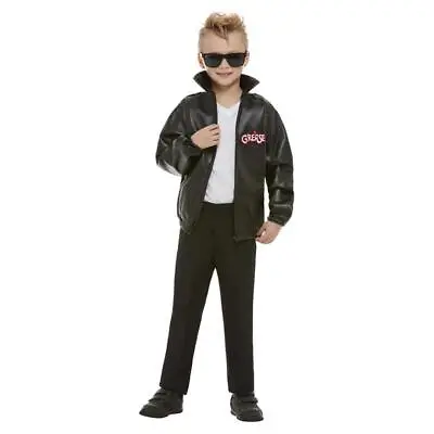 Smiffys Grease T-Birds Jacket Boy's Fancy Dress • £24.49