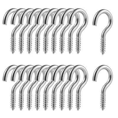 100 Pcs Screw In Hooks Hooks For Hanging Heavy Duty Hooks For Hanging Plants • $8.85