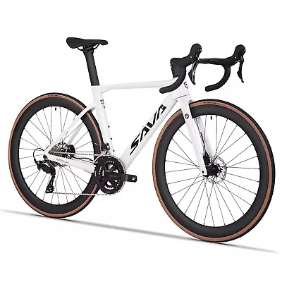 SAVA AURORA SR6.3 Carbon Road Bike With 105 R7120 24 Speeds Hydraulic Disc • $850