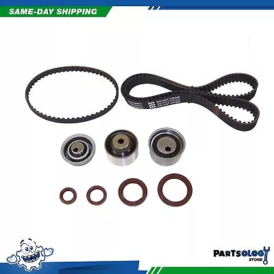 DNJ TBK153A Timing Belt Kit For 93-99 Eagle Mitsubishi Colt Expo 2.4L SOHC 16v • $59.49