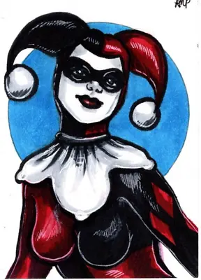 Ashleigh Popplewell HARLEY QUINN Charity Sketch Card • $84.92