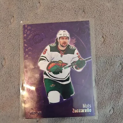 2022-23 Skybox Metal Universe Mats Zuccarello Purple #182/199 • $5