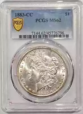 1883 CC Morgan Silver Dollar PCGS MS-62 • $357.50