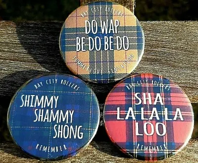 BAY CITY ROLLERS Lyrics - Choice Of 3 Designs - 38mm Badge Or Magnet. Earworm • £2.99