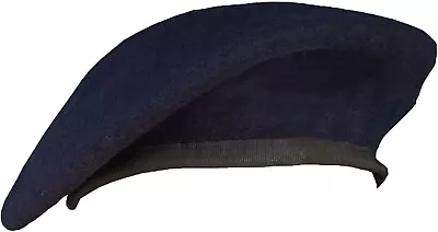 Beret Cap Hat Wool Military Army French Men's Women's Black Green Maroon Blue • $13.05