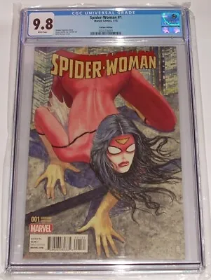 Marvel Comics Spider-woman 1 Cgc 9.8 Milo Manara Variant Cover 2015 • $1799.99