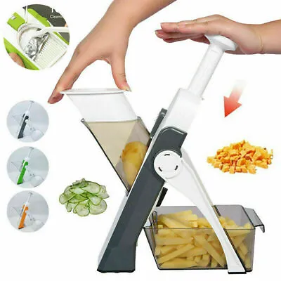 Multifunctional Kitchen Chopping Artifact Vegetable Slicer Food Chopper Manual • £16.59