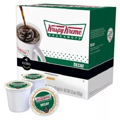 Krispy Kreme Doughnuts Classic DECAF Coffee 18 To 144 Keurig Kcups Pick Quantity • $114.88