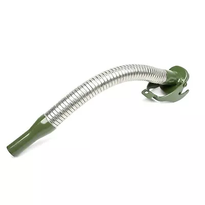 Wavian Long Nose Flexible Pouring Spout Metal Jerry Can Nozzle OD Green • $40