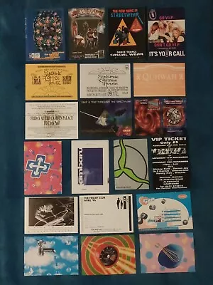 Old Skool Memorabilia  Bundle Not Rave Flyers 1990's Vgc Job Lot Collection  • £1