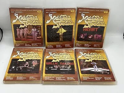 Burt Sugarman's The Midnight Special DVD Lot 6 1973 1976 1977 1979 1980 Million • $34.99
