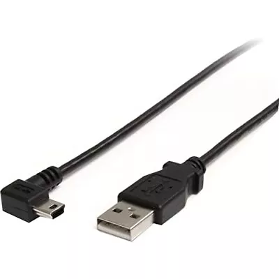 3 Ft. (0.9 M) Right Angle USB To Mini USB Cable - USB 2.0 A To Right Angle Mi • $8.69