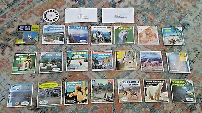 View-Master GAF Reels - YOU PICK - US & Foreign Landscapes Animals Zoo Dinos • $6.95