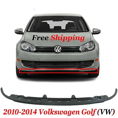 For 2010-14 Volkswagen Golf Front New Lower Valance Air Dam Deflector VW1093111 • $46.99