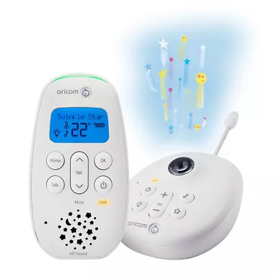 New Oricom Secure 530 Wireless Audio Baby Monitor+starry Night Lightshow • $78.88