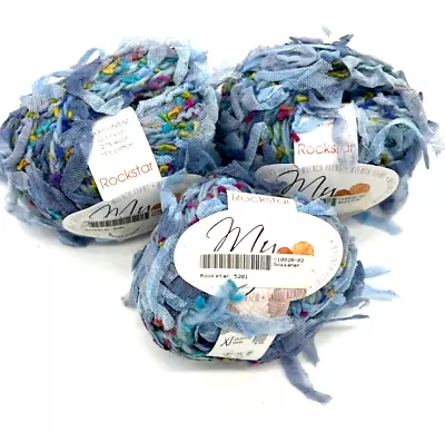 Muench Rockstar Yarns - Color 5201 - 3 Skeins - Super Bulky • $47.50