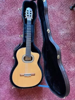 Takamine Hirade TH-90 Electro Acoustic Guitar  With Case • £1085