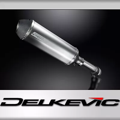 BMW K1300S 2009-2016 Delkevic Slip On 13.5  X-Oval Titanium Exhaust Muffler Kit • $409.99