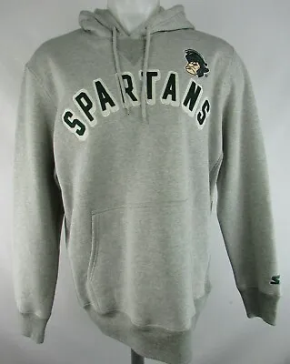 Michigan State Spartans NCAA Starter Men's Gray Pull Over Hoodie  • $44.98