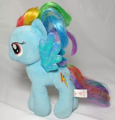 Ty My Little Pony Rainbow Dash 7  Plush Beanie Baby Pegasus Unicorn Brony EUC • $11.95